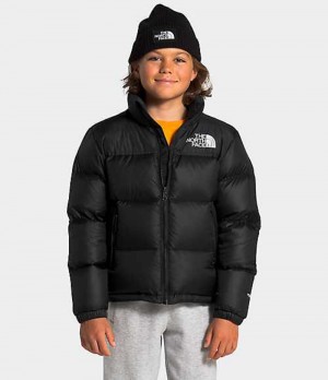 Chaquetas The North Face 1996 Retro Nuptse Niño Negras | 8209576-EK