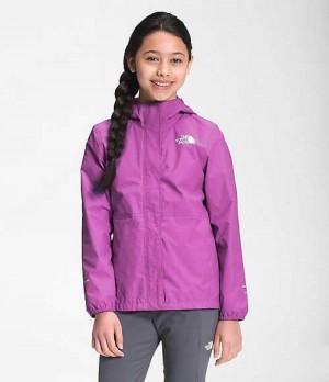 Chaquetas The North Face Resolve Reflective Niña Moradas | 1243690-LV