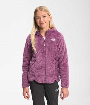 Chaquetas The North Face Suave Oso Niña Moradas | 6501729-CG