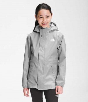 Parka The North Face DryVent™ Mountain Niña Gris | 8426031-SW