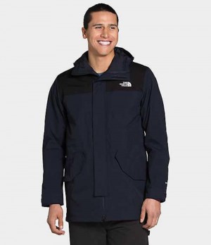 Rain Jackets The North Face City Breeze Rain Hombre Azul Marino Negras | 3014852-QI