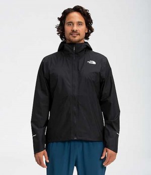 Rain Jackets The North Face First Dawn Hombre Negras | 2149738-CA