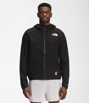 Rain Jackets The North Face Flight Hombre Negras | 4579816-KV