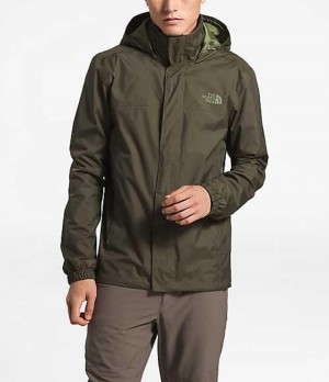 Rain Jackets The North Face Resolve 2 Hombre Gris Marrones Verde | 9531428-CH