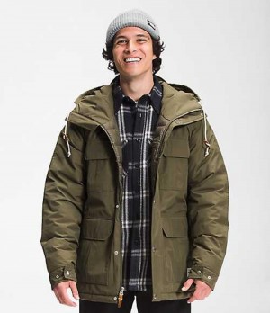 Rain Jackets The North Face ThermoBall™ DryVent™ Hombre Verde Oliva Verde | 5768134-JD