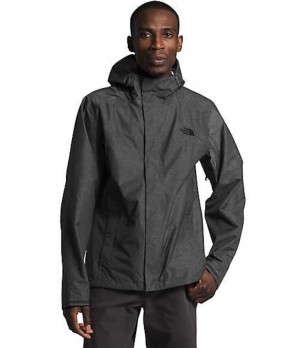 Rain Jackets The North Face Venture 2 Hombre Gris Oscuro Negras | 1367502-CK