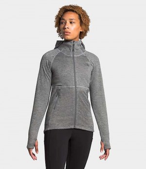 Softshell Jackets The North Face Canyonlands Mujer Gris | 7318092-KZ