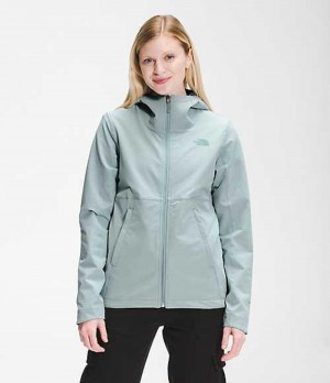 Softshell Jackets The North Face Shelbe Raschel Mujer Plateadas Azules | 0574931-DT