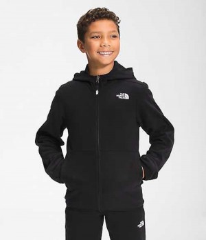 Sudadera con Capucha The North Face Glacier Niña Negras | 1039276-WF