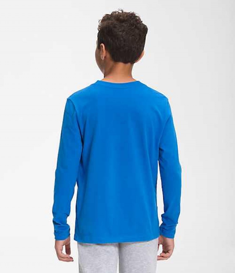 Camiseta The North Face Graphic Niño Azules | 1356984-FY