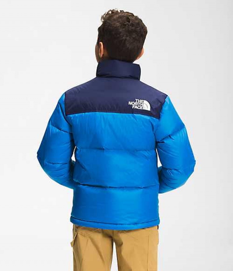 Chaquetas The North Face 1996 Retro Nuptse Niño Azules | 7516984-NT