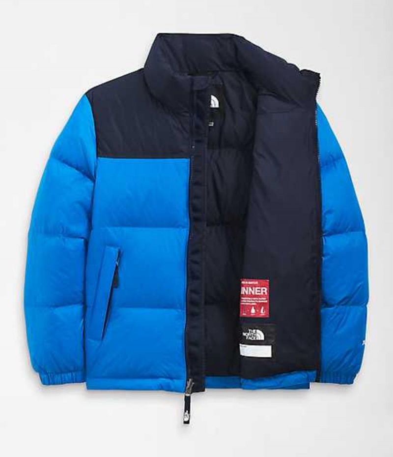 Chaquetas The North Face 1996 Retro Nuptse Niño Azules | 7516984-NT