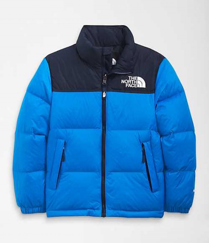 Chaquetas The North Face 1996 Retro Nuptse Niño Azules | 7516984-NT