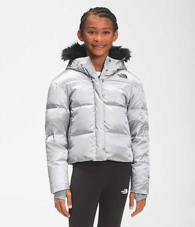 Chaquetas The North Face Dealio Niña Gris | 7598346-TQ