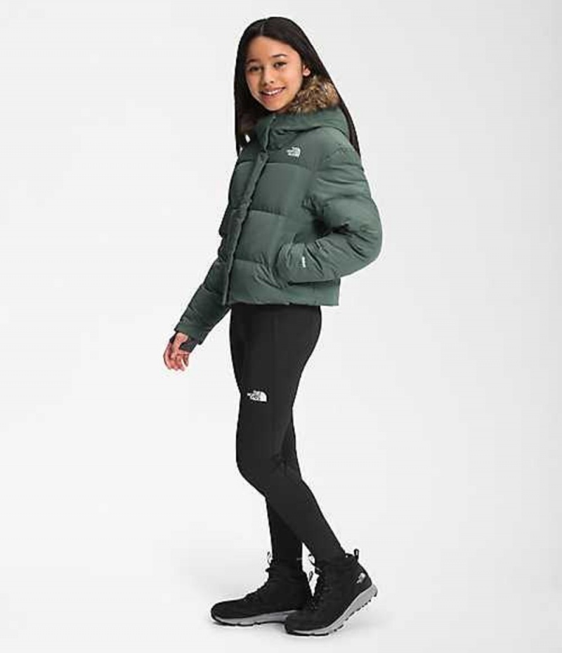 Chaquetas The North Face Dealio Niña Verde | 2361579-SU