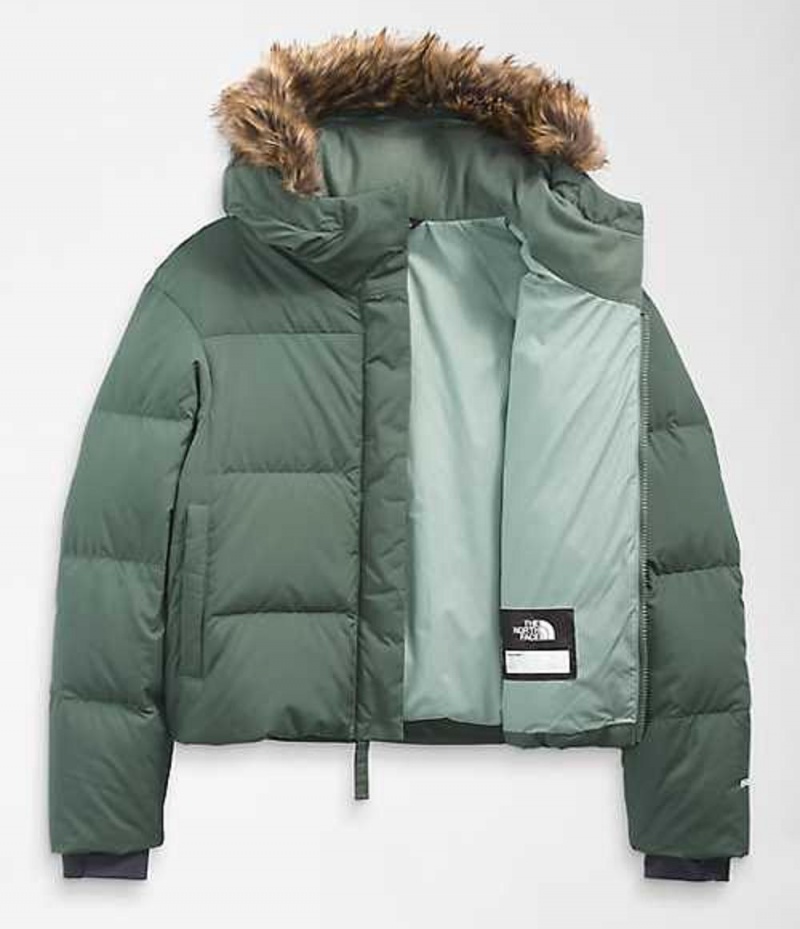 Chaquetas The North Face Dealio Niña Verde | 2361579-SU