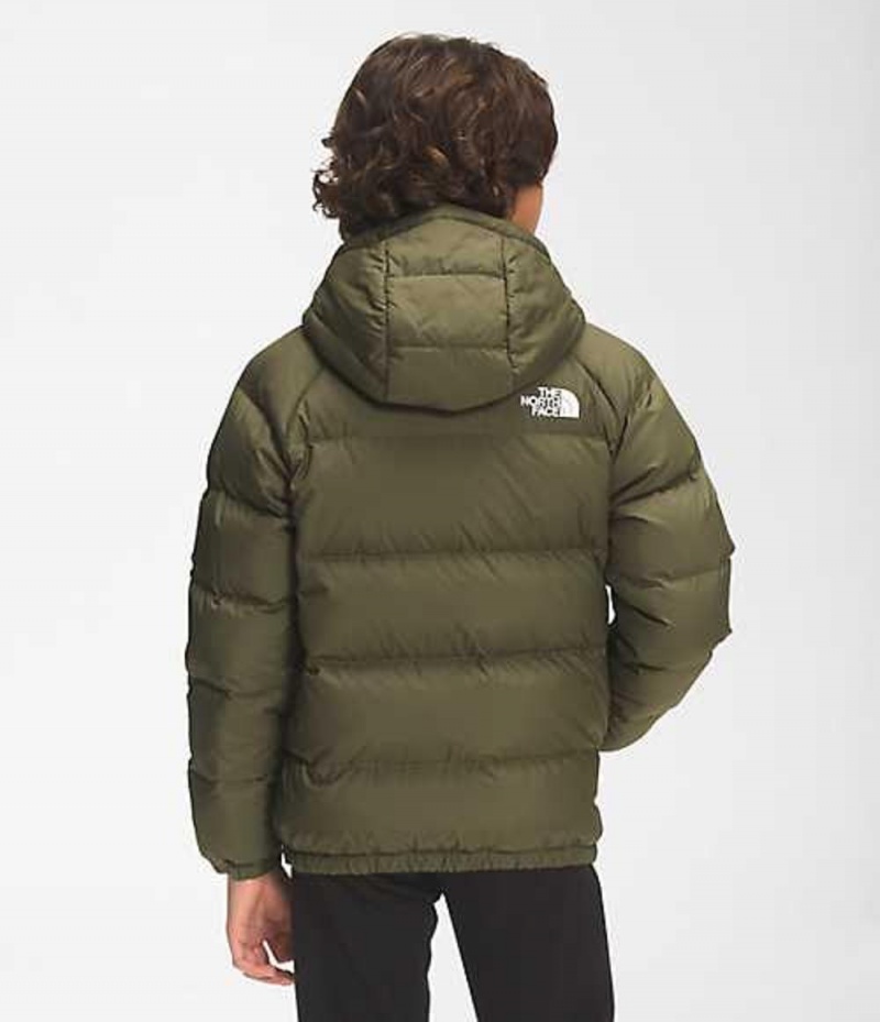 Chaquetas The North Face Hyalite Niño Verde Oliva | 1347852-LF