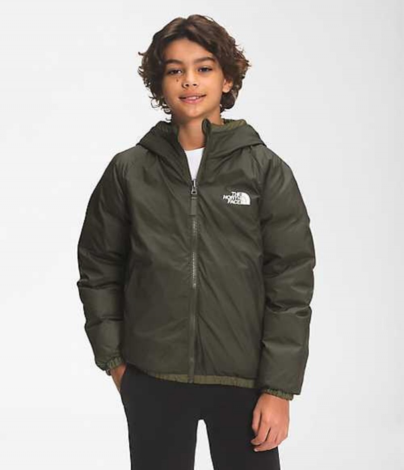 Chaquetas The North Face Hyalite Niño Verde Oliva | 1347852-LF