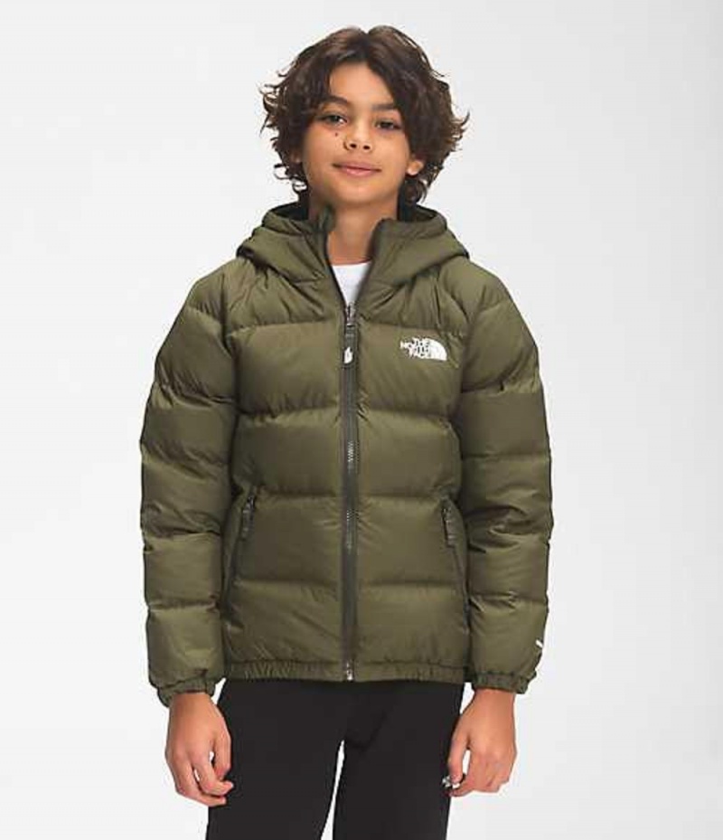 Chaquetas The North Face Hyalite Niño Verde Oliva | 1347852-LF