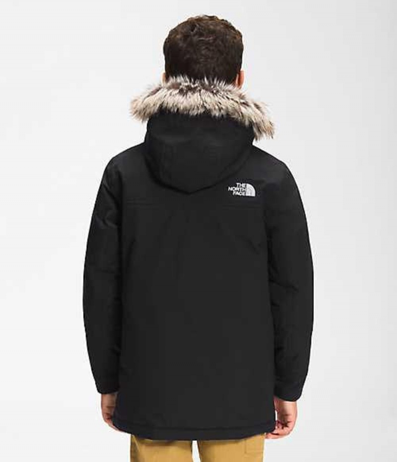 Chaquetas The North Face McMurdo Niño Negras | 1423768-VE