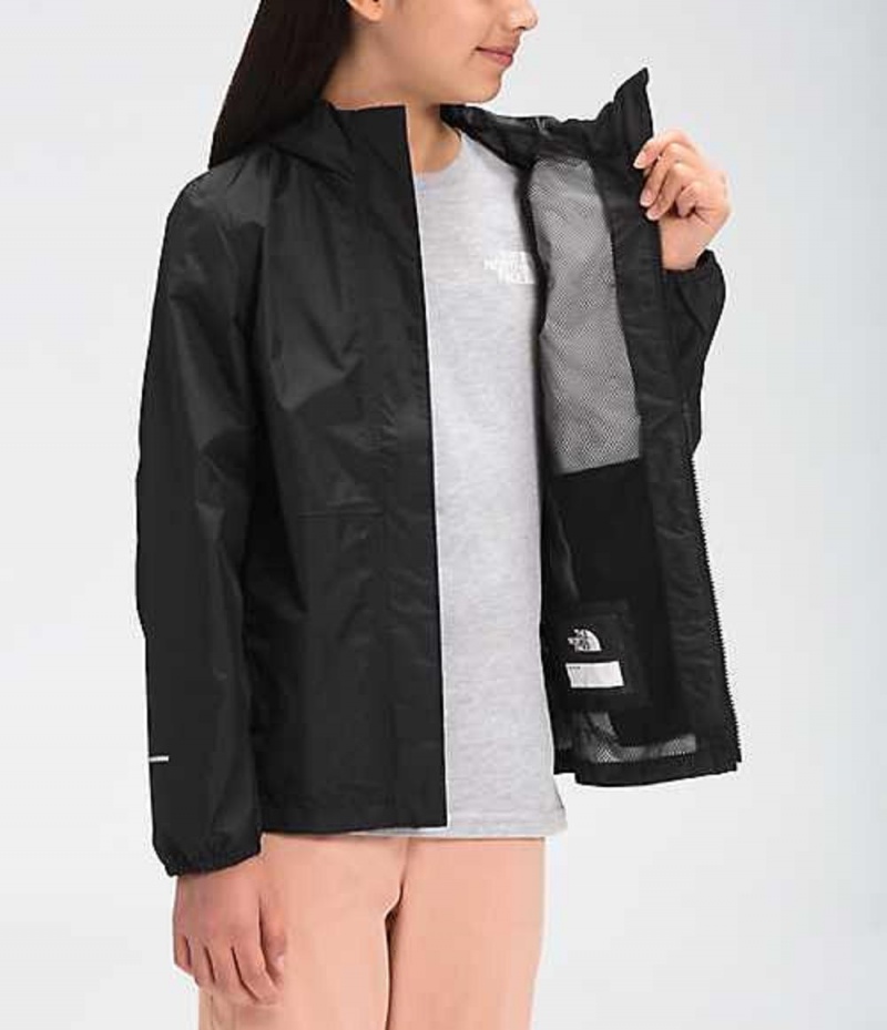 Chaquetas The North Face Resolve Reflective Niña Negras | 2918056-YV