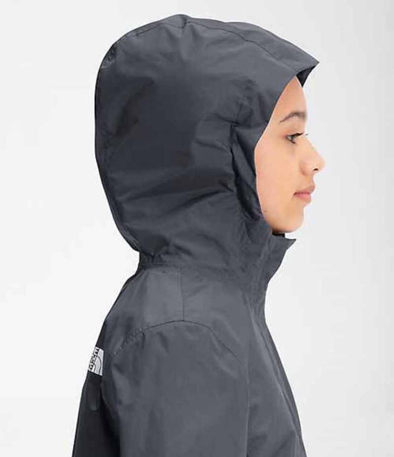 Chaquetas The North Face Resolve Reflective Niña Gris | 5290781-RZ