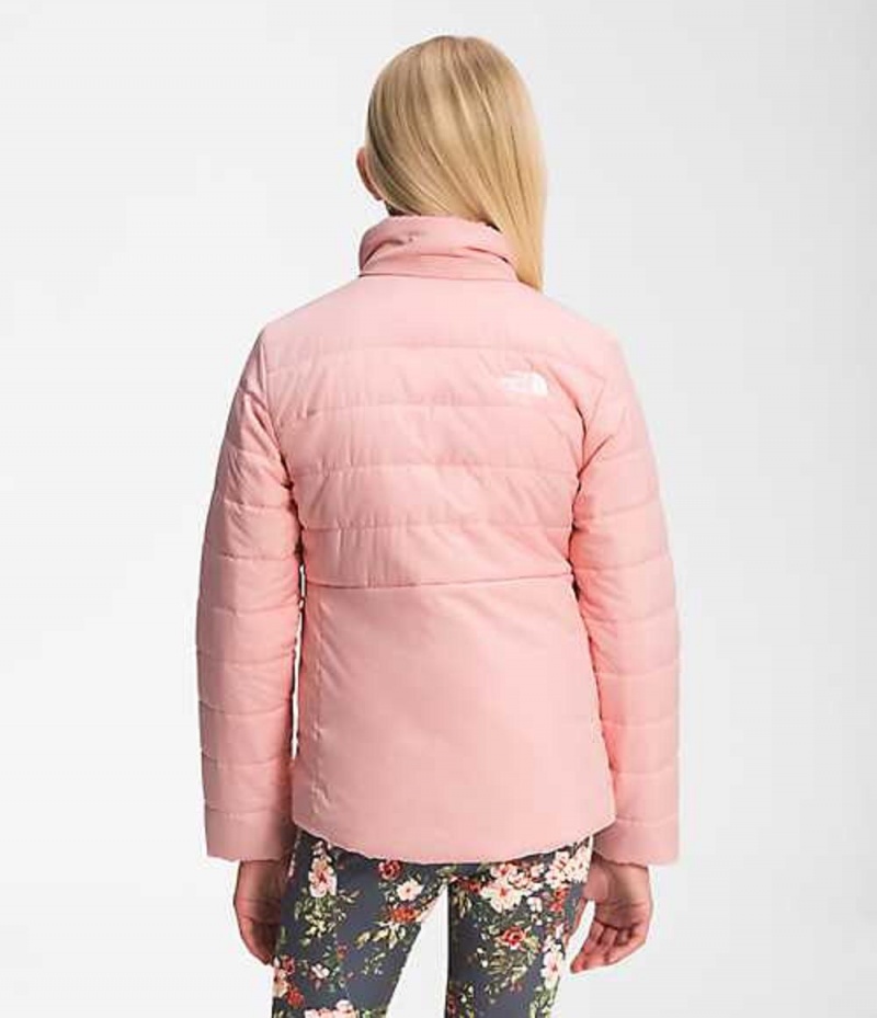 Chaquetas The North Face Reversible Mossbud Swirl Niña Rosas | 8956240-SY