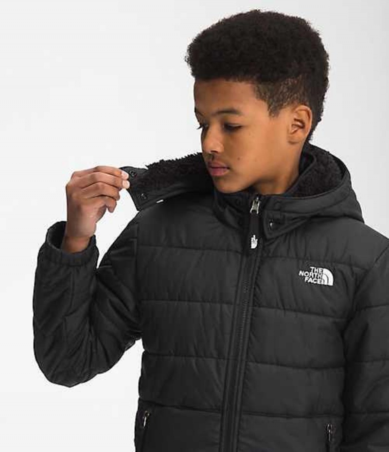 Chaquetas The North Face Reversible Mount Chimbo Niño Negras | 6340129-WI