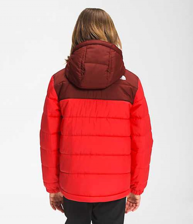 Chaquetas The North Face Reversible Mount Chimbo Niño Rojas | 9713045-UM