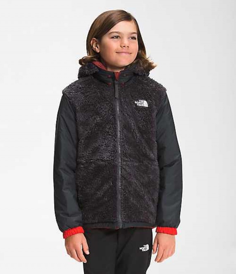 Chaquetas The North Face Reversible Mount Chimbo Niño Rojas | 9713045-UM