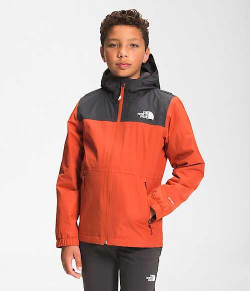 Chaquetas The North Face Warm Storm Rain Niño Gris | 3695270-EZ