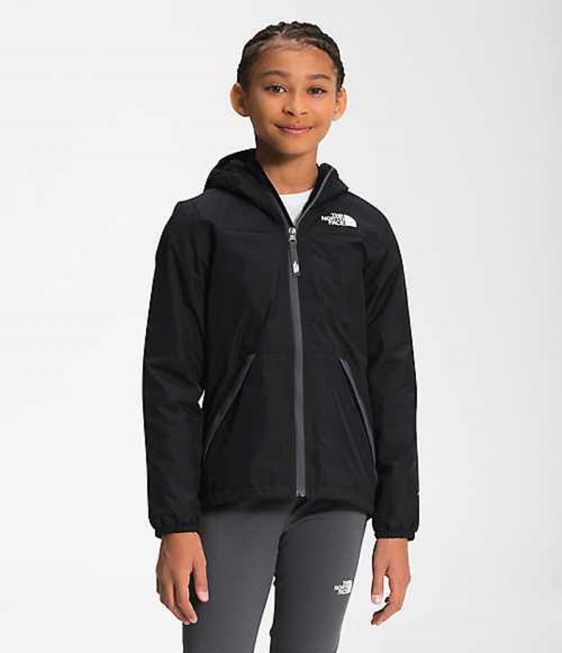 Chaquetas The North Face Warm Storm Rain Niña Negras | 2450187-UO