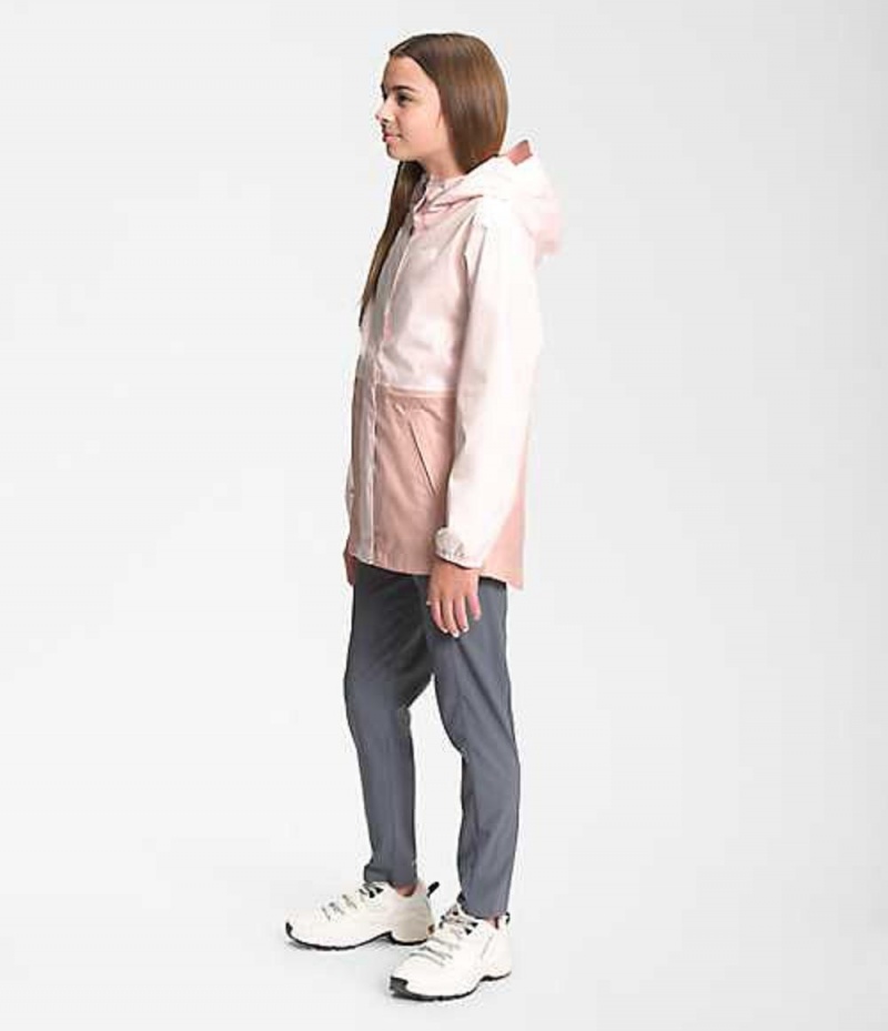 Parka The North Face DryVent™ Mountain Niña Rosas | 8730426-TN