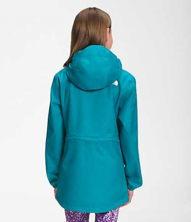 Parka The North Face DryVent™ Mountain Niña Azules Oscuro | 4536971-GS