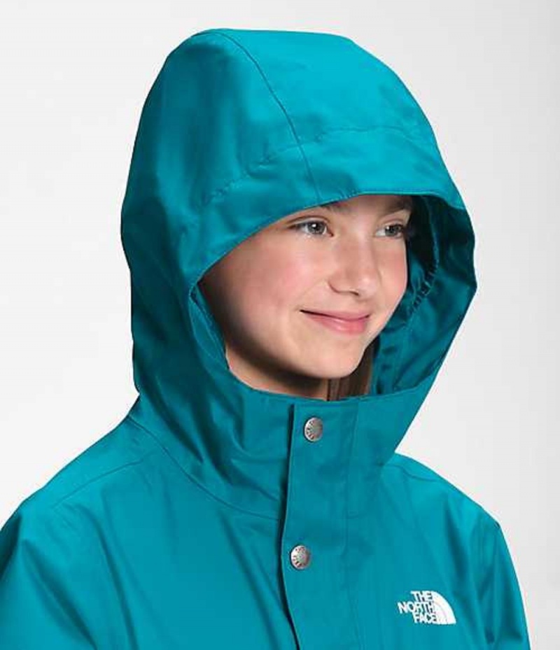 Parka The North Face DryVent™ Mountain Niña Azules Oscuro | 4536971-GS