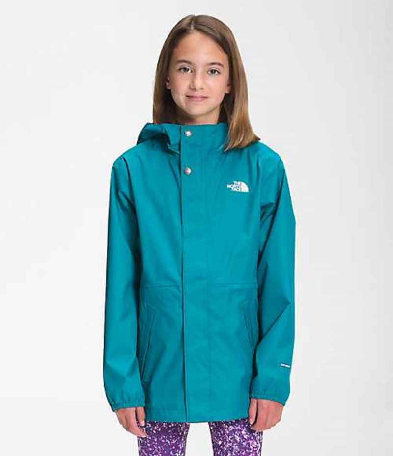 Parka The North Face DryVent™ Mountain Niña Azules Oscuro | 4536971-GS