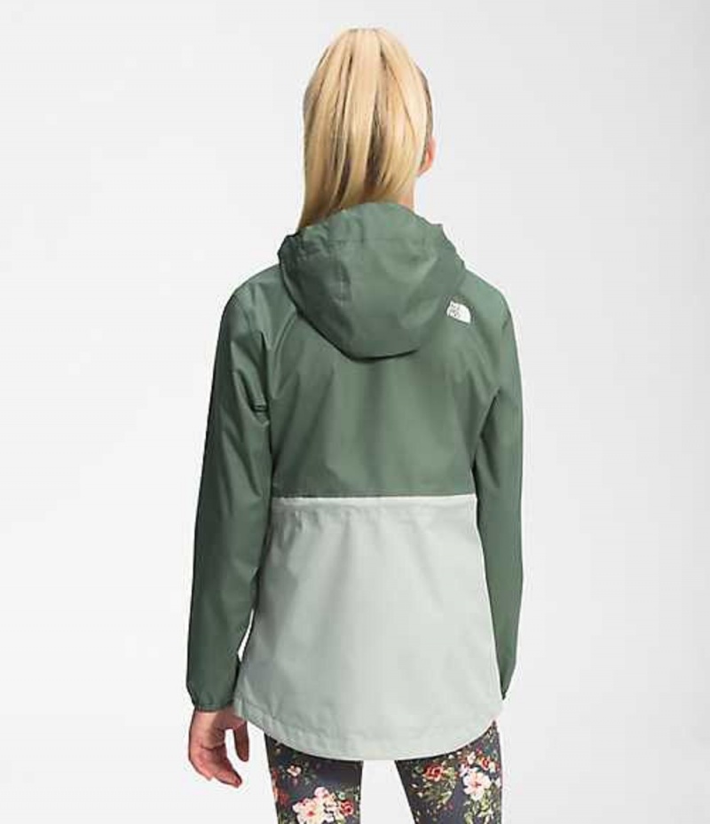 Parka The North Face DryVent™ Mountain Niña Verde | 3725019-SC