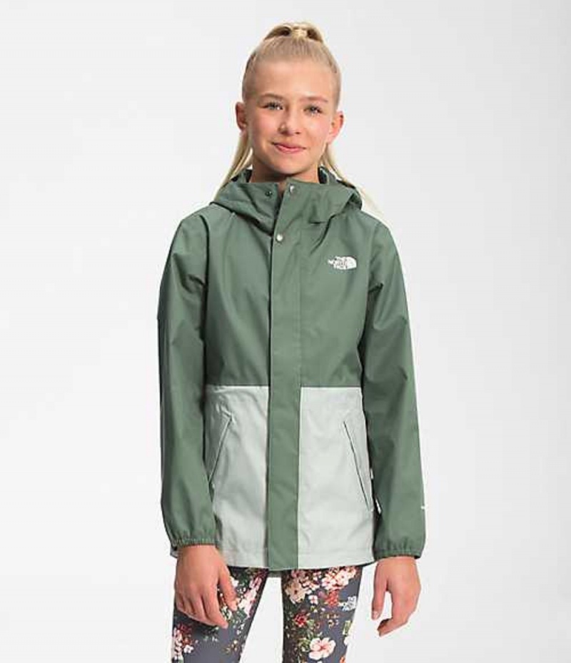 Parka The North Face DryVent™ Mountain Niña Verde | 3725019-SC