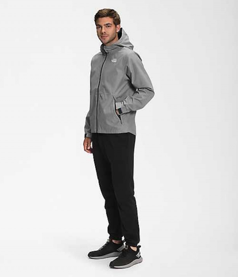 Rain Jackets The North Face Novelty Millerton Hombre Gris | 2086574-DX