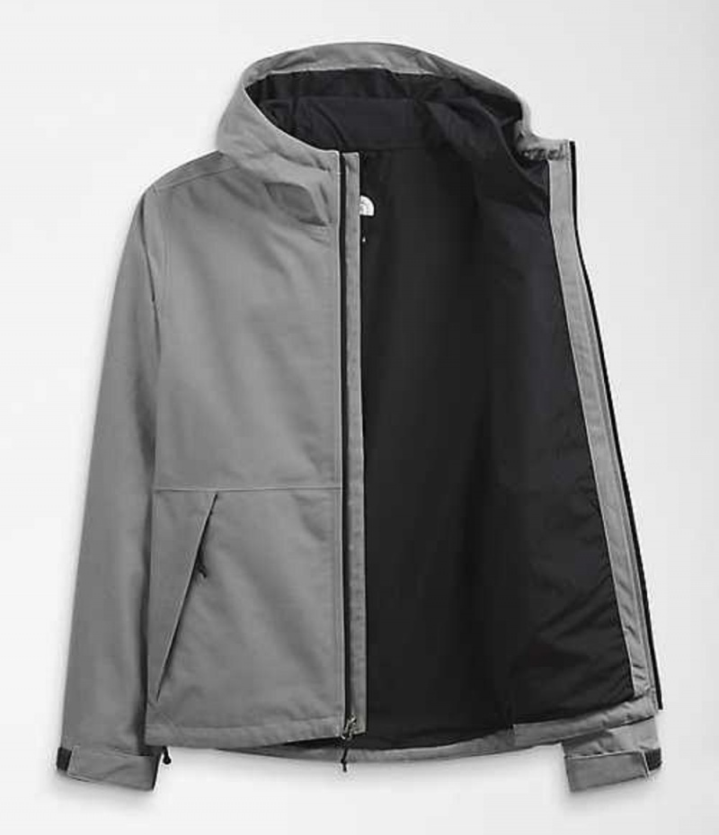 Rain Jackets The North Face Novelty Millerton Hombre Gris | 2086574-DX