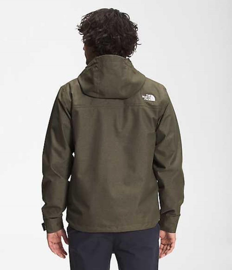 Rain Jackets The North Face Novelty Millerton Hombre Gris Marrones Verde | 0769485-HP