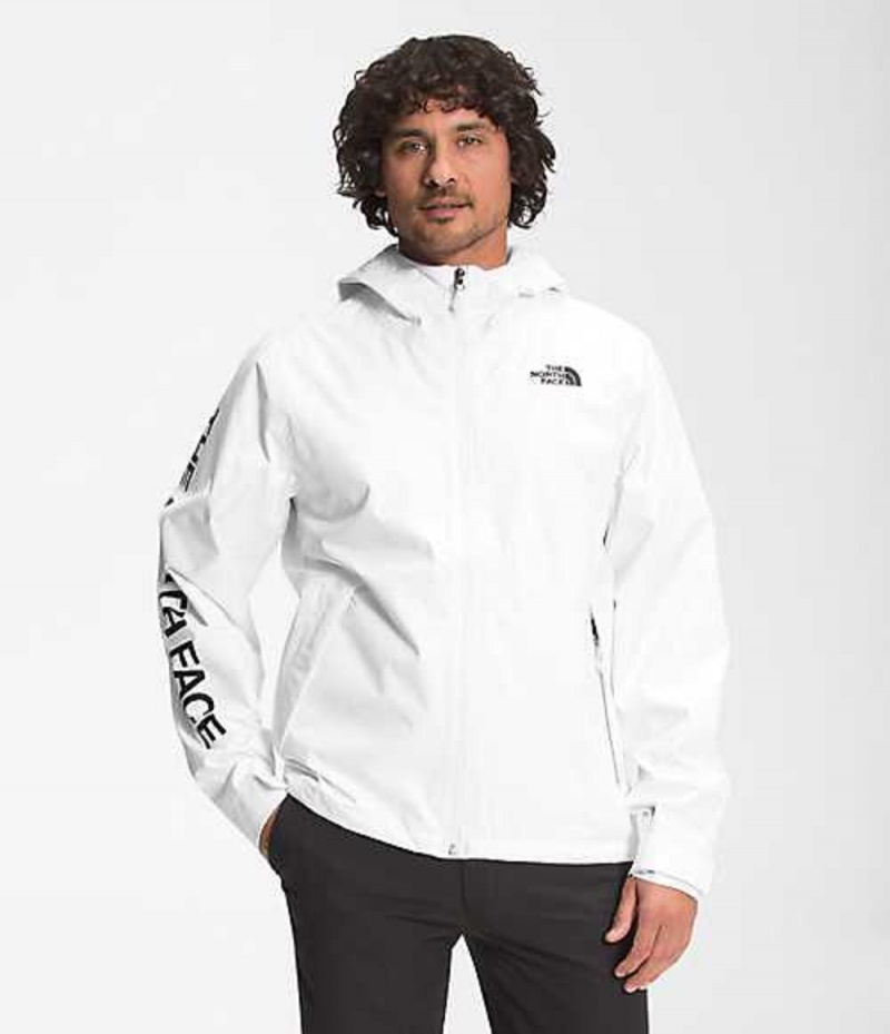 Rain Jackets The North Face Novelty Millerton Hombre Blancas | 1497038-KT