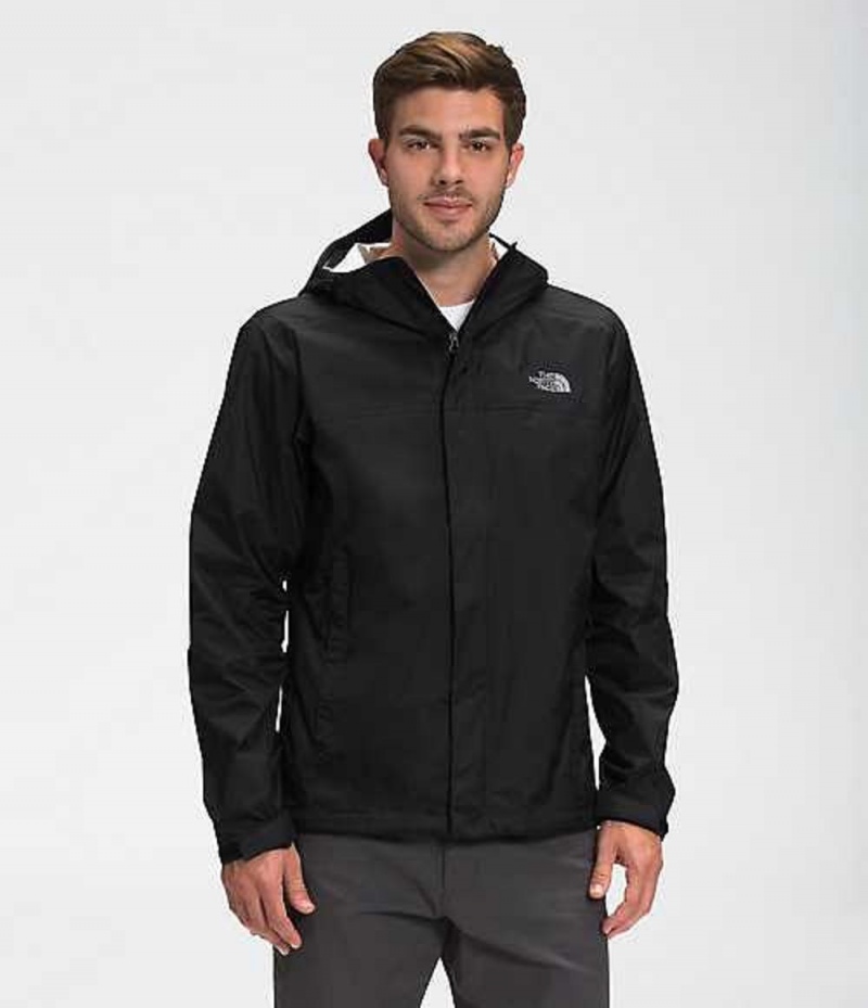 Rain Jackets The North Face Venture 2 Hombre Negras Gris | 5817924-FA