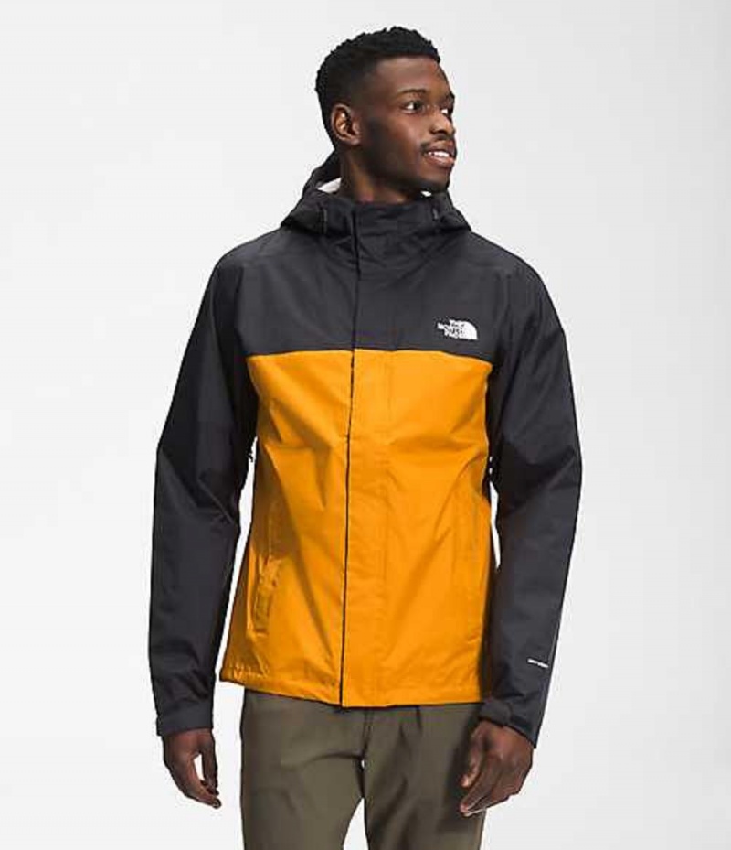 Rain Jackets The North Face Venture 2 Hombre Amarillo Negras | 7921065-GY