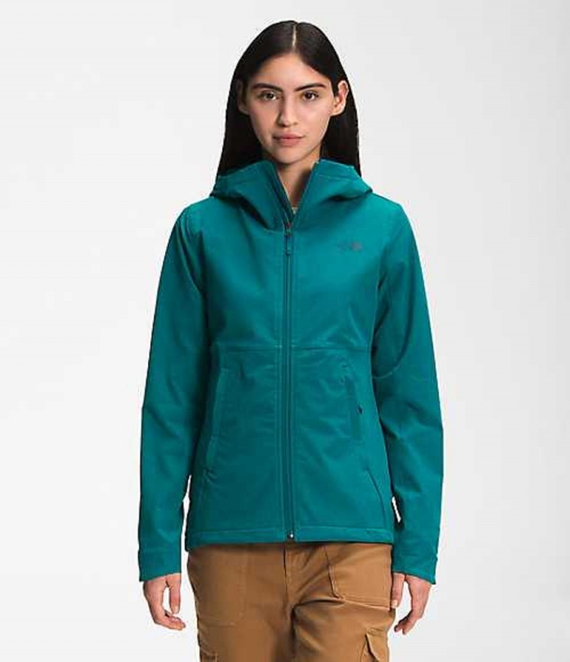 Softshell Jackets The North Face Shelbe Raschel Mujer Turquesa | 0437821-UN