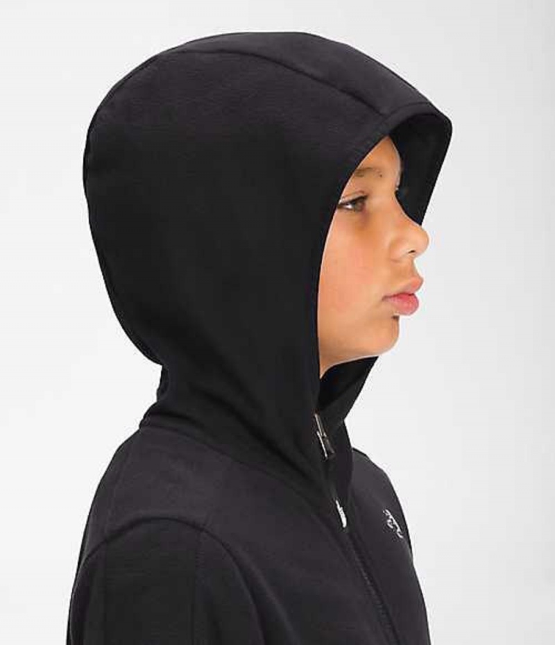 Sudadera con Capucha The North Face Glacier Niña Negras | 1039276-WF