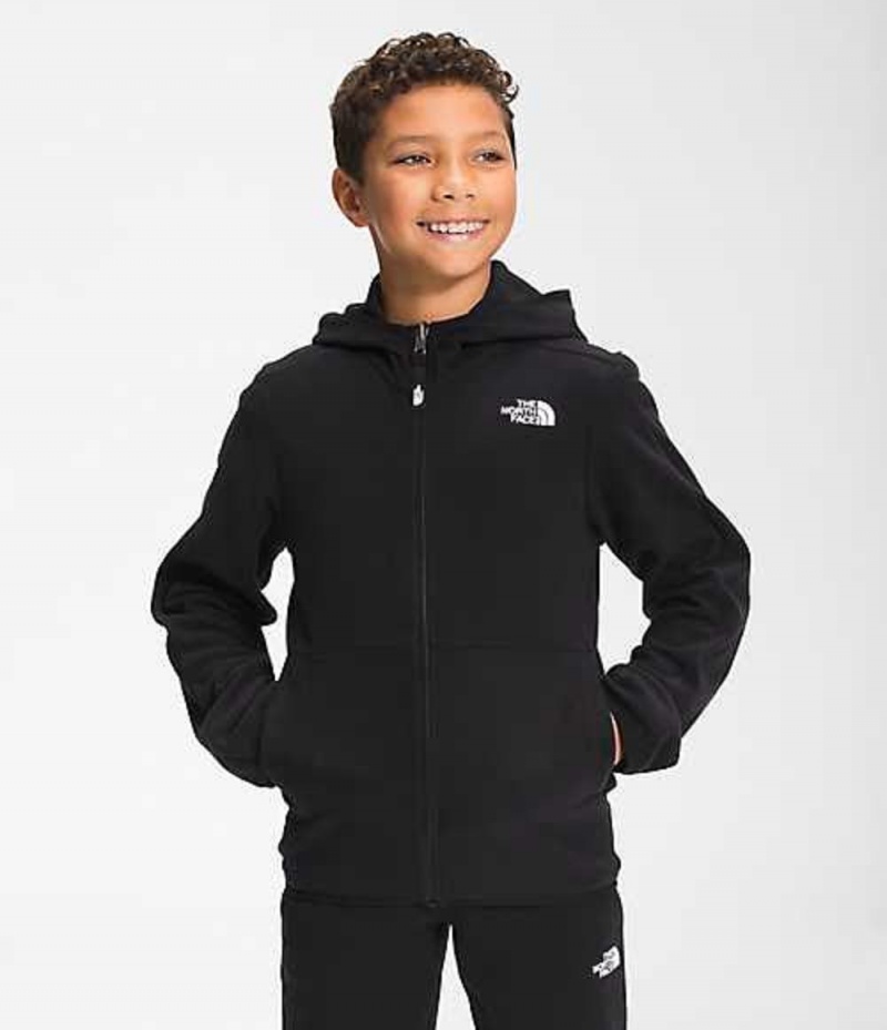 Sudadera con Capucha The North Face Glacier Niña Negras | 1039276-WF