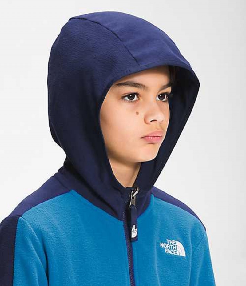 Sudadera con Capucha The North Face Glacier Niña Azules | 0719256-TV