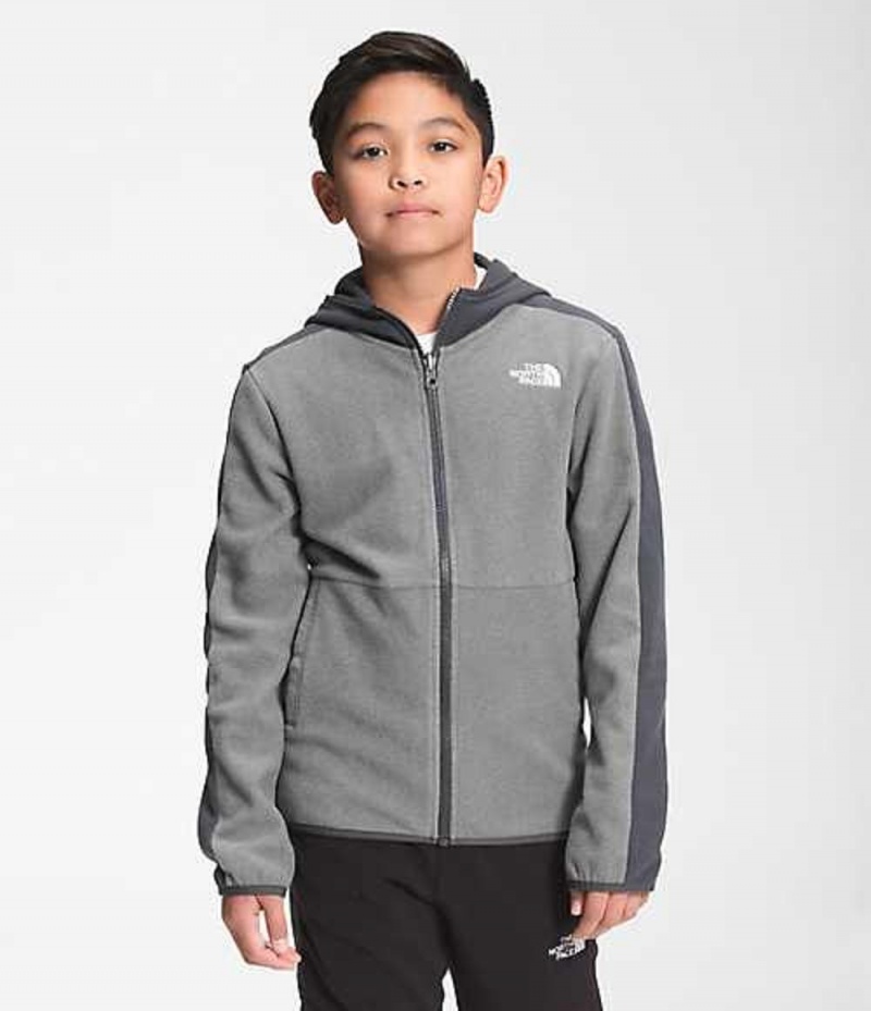 Sudadera con Capucha The North Face Glacier Niña Gris | 0875329-IS